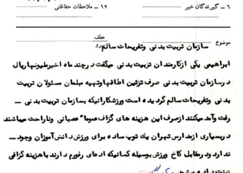 هزینه‌های گزاف در یک سازمان دولتی