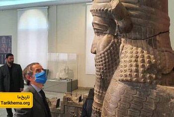 بازدید مدیرکل آژانس انرژی اتمی از موزه ملی ایران