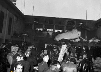 ریزش سقف فرودگاه بین‌المللی مهرآباد تهران و مرگ ۱۶ نفر