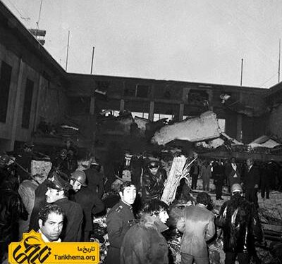 ریزش سقف فرودگاه بینالمللی مهرآباد تهران و مرگ ۱۶ نفر