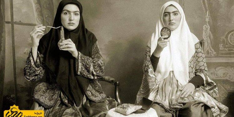 لباس زنان در میانه‌های دوره قاجار چرا و چگونه تغییر کرد؟