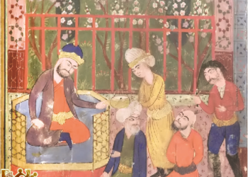 گذری بر آداب نشستن ایرانیان در روزگار گذشته