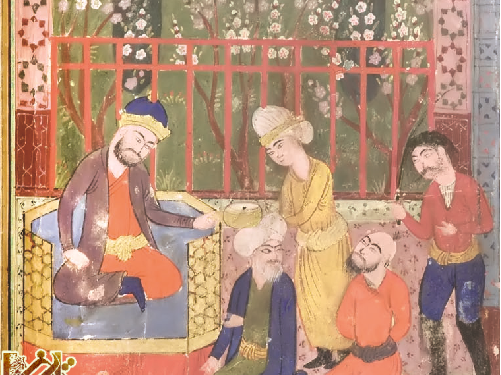 گذری بر آداب نشستن ایرانیان در روزگار گذشته