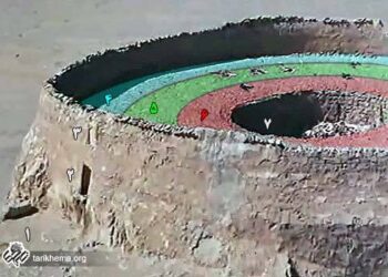 تنها فیلم قدیمی و رنگی از دخمه زرتشتیان یزد