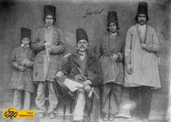 پوشش مردان در زمان قاجار