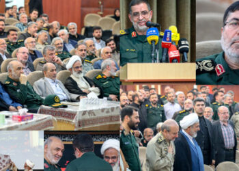 گزارش تصویری از آیین معارفه معاون جدید روابط عمومی سپاه پاسداران انقلاب اسلامی و رئیس جدید مرکز اسناد و تحقیقات دفاع مقدس