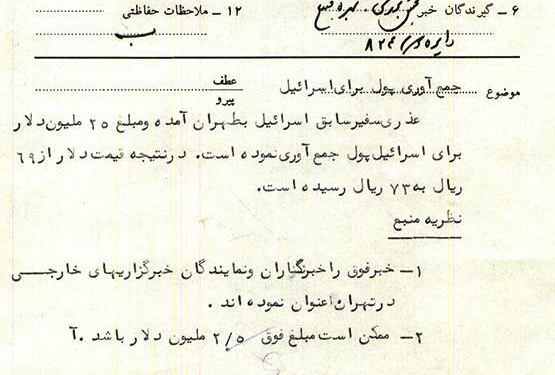 جمعآوری پول برای کمک به اسرائیل