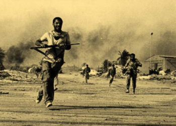 لنگ می‌بستیم، هوهو می‌کردیم و می‌رفتیم جنگ!