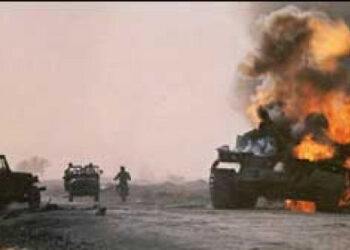 رسیدن به سه راهی شهادت زیر آتش دشمن