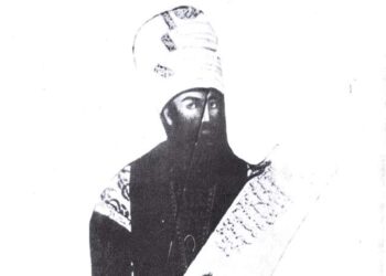 تصویری مات در سایه پسر