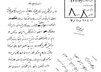 دستور رضاشاه درباره اجرای قانون لباس متحدالشکل